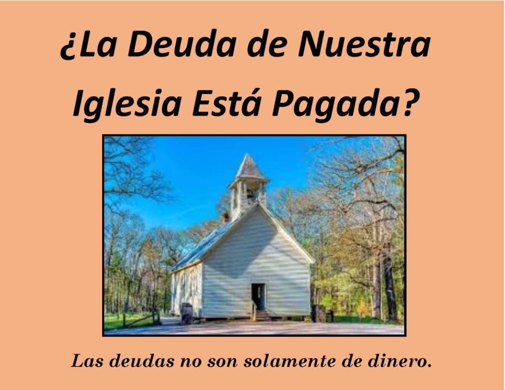 La Deuda de Nuestra Iglesia Horisontal 2025